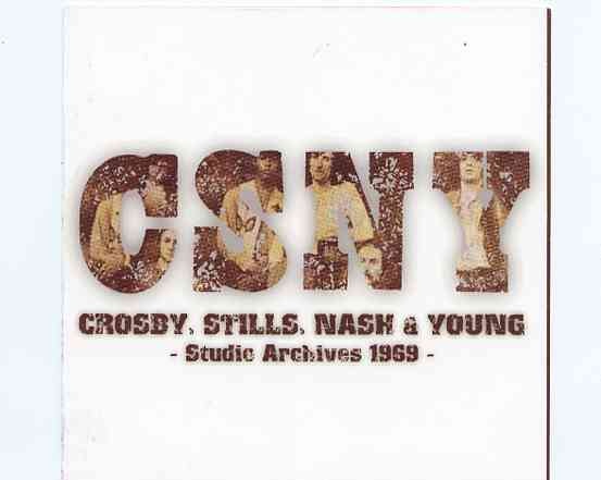 Neil Young / CSNY – Studio Archives 1969 ( 17 Excellent Studio Outtakes at Wally Heiders , San Francisco 1969 ) front cover Neil Young / CSNY - Studio Archives 1969 ( 17 Excellent Studio Outtakes at Wally Heiders , San Francisco 1969 ) front cover
