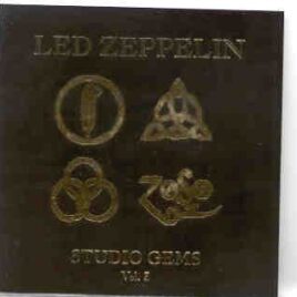 Led Zeppelin - Studio Gems Vol. 3 ( 2 CD set ) ( Different alternate takes from studio recording sessions ) front cover