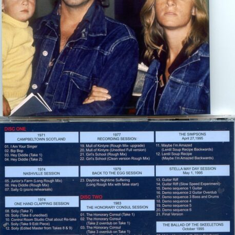 Paul McCartney - Studio Rarities Vol 3 ( 2 CD SET )  ( Misterclaudel ) ( Studio Recording Sessions 1971-1995 )