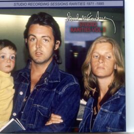 Paul McCartney - Studio Rarities Vol 3 ( 2 CD SET )  ( Misterclaudel ) ( Studio Recording Sessions 1971-1995 ) front cover