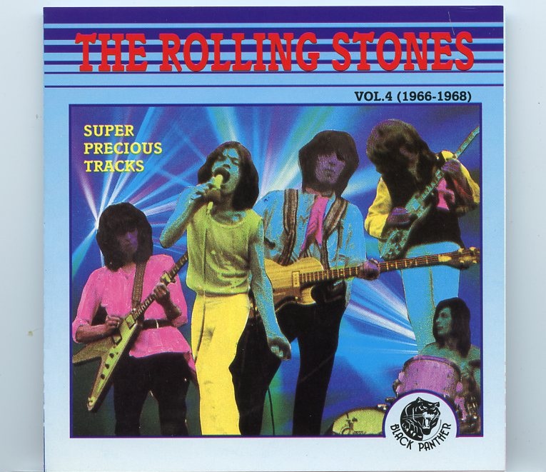 Rolling Stones – Super Precious Vol. 4 ( 1966 – 1968 ) ( Black Panther ) front cover Rolling Stones - Super Precious Vol. 4 ( 1966 - 1968 ) ( Black Panther ) front cover