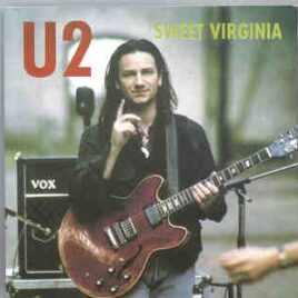 U2 - Sweet Virginia ( 29 Covers of Various Artists' Songs Sung by U2 ) front cover