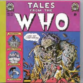 The Who - Tales From The Who  ( Great Dane ) ( Capitol Centre , Largo , December 1973 ) front cover