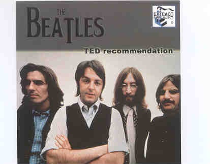 The Beatles – Ted Recommendation ( Extract Factory ) front cover The Beatles - Ted Recommendation ( Extract Factory ) front cover