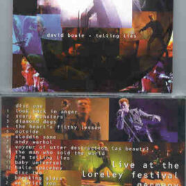 David Bowie - Telling Lies ( Live at The Loreley Festival , Germany , June 22nd , 1996 ) ( 2 CD set )