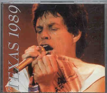 Rolling Stones – Texas 1989 ( 2 CD set ) ( Texas Stadium , November 17th , 1989 ) front cover Rolling Stones - Texas 1989 ( 2 CD set ) ( Texas Stadium , November 17th , 1989 ) front cover