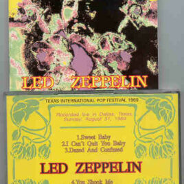 Led Zeppelin - Texas International Pop Festival ( Oh Boy Recs. ) ( August 31st , 1969 )