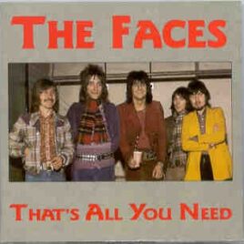 The Face / Rod Stewart - That's All You Need  ( Oh Boy Recs ) ( Recorded LIVE in 1973 ) front cover