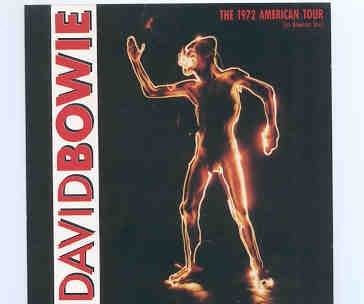 David Bowie – The 1972 American Tour ( Golden Stars ) front cover David Bowie - The 1972 American Tour ( Golden Stars ) front cover