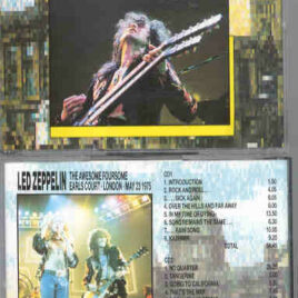 Led Zeppelin - The Awesome Foursome ( 3 CD SET ) ( Earls Court , London , May 23rd , 1975 )
