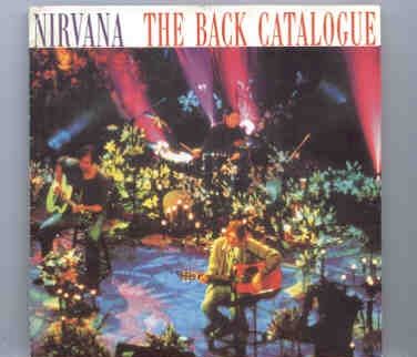Nirvana – The Back Catalog front cover Nirvana - The Back Catalog front cover