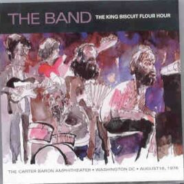 The Band - The Carter Baron Amphitheater ( Washington , DC , Augusta 1976 ) front cover