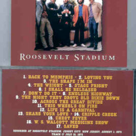 The Band - Roosevelt Stadium ( Jersey City , New Jersey , August 1st , 1973 )