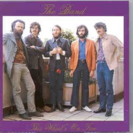 The Band - This Wheel's On Fire ( Oh Boy Recs. ) ( Live In Jersey City , 1973 ) front cover