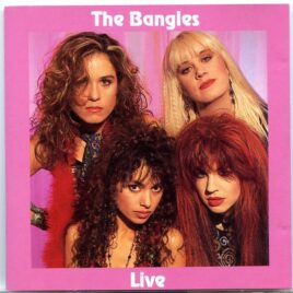 The Bangles – Live front cover