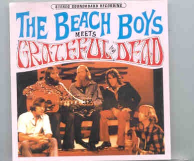 The Beach Boys – The Beach Boys Meet Grateful Dead ( Live at Fillmore East 1971 ) front cover The Beach Boys - The Beach Boys Meet Grateful Dead ( Live at Fillmore East 1971 ) front cover