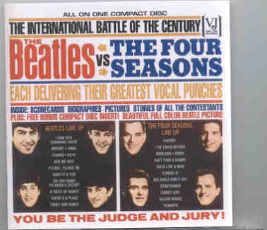 The Beatles – Beatles Vs. The Four Seasons front cover The Beatles - Beatles Vs. The Four Seasons front cover