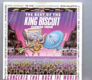 Various Artists – The Best Of King Biscuit Flower Hour front cover Various Artists - The Best Of King Biscuit Flower Hour front cover