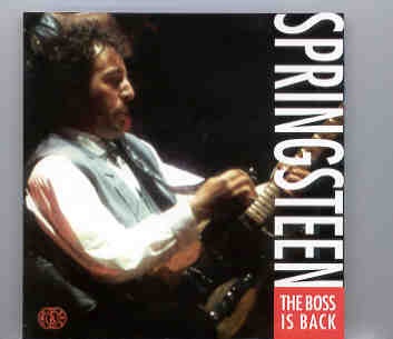 Bruce Springsteen – The Boss Is Back ( 2 CD SET ) ( KTS ) front cover Bruce Springsteen - The Boss Is Back ( 2 CD SET ) ( KTS ) front cover