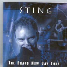 Sting / The Police - The Brand New Day Tour front cover