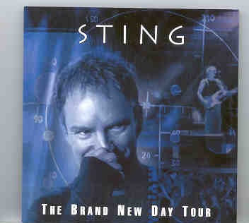 Sting / The Police – The Brand New Day Tour front cover Sting / The Police - The Brand New Day Tour front cover