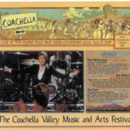Paul McCartney - The Cohachella Valley Music & Arts Festival ( 3 CD set ) ( Piccadilly Circus ) ( April 17th , 2009 ) front cover