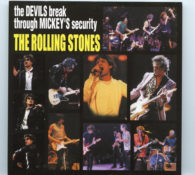 Rolling Stones – The Devil’s Break Through Mickey’s Security ( 2 CD ) ( Arrowhead Pond Of Anaheim , CA , Feb 11th , 1999 ) front cover Rolling Stones - The Devil's Break Through Mickey's Security ( 2 CD ) ( Arrowhead Pond Of Anaheim , CA , Feb 11th , 1999 ) front cover