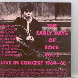 Various Artists - The Early Days Of Rock Vol. 2 ( Living Legend ) front cover