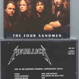 Metallica - The Four Sandmen ( Live at The Gentofte Stadion , Copenhagen , 10 - 8 - 91 )