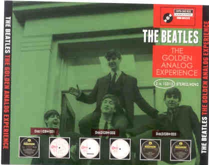 The Beatles – The Golden Analog Experience ( 3 CD SET ) ( 2010 Contraband Music ) front cover The Beatles - The Golden Analog Experience ( 3 CD SET ) ( 2010 Contraband Music ) front cover