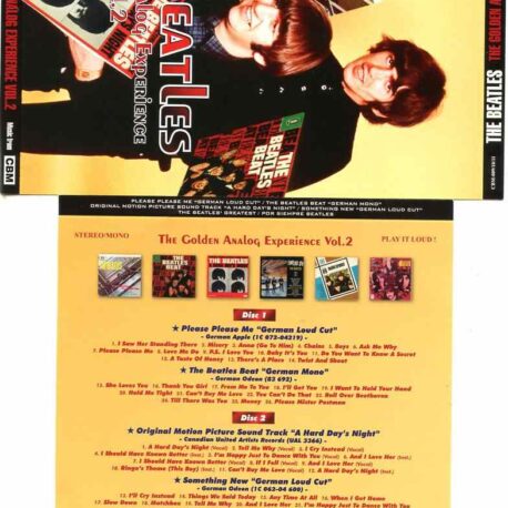 The Beatles - The Golden Analog Experience Vol 2 ( 3 CD SET ) ( 2014 Contraband Music )