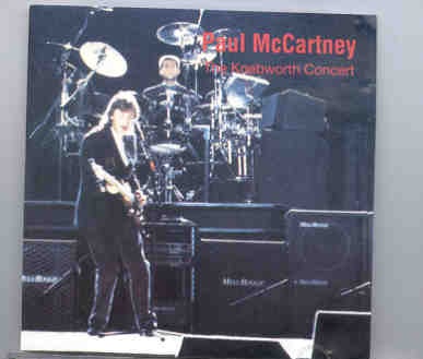 Paul McCartney – The Knebworth Concert ( Vigotone ) front cover Paul McCartney - The Knebworth Concert ( Vigotone ) front cover