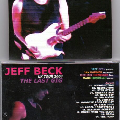 Jeff Beck - The Last Gig ( 2 CD set ) ( Live at Guildhall , Portsmouth , UK , June 28th , 2004 )