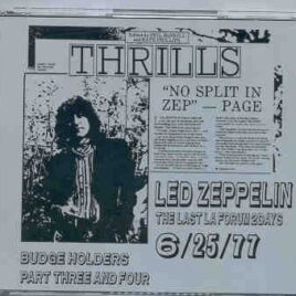 Led Zeppelin - The Last LA Forum 1977 ( June 25-27 , 1977 )(3/4) ( 2 CD SET ) ( LA , California , USA ) front cover