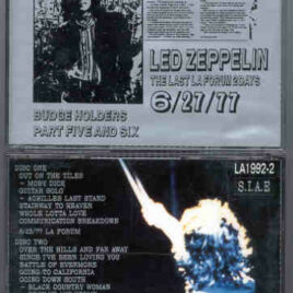 Led Zeppelin - The Last LA Forum 1977 ( June 25-27 , 1977 )(5/6) ( 2 CD SET ) ( LA , California , USA )