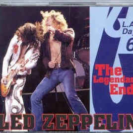 Led Zeppelin - The Legendary End ( L.A. Day 6 )  ( Silver Rarities )( 3 CD set ) ( LA , California , USA ) front cover