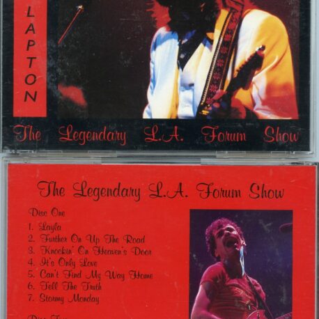 Eric Clapton - The Legendary L.A. Forum Show ( 2 CD ) ( LA Forum , Los Angeles , CA , August 14th , 1975 ) ( Oh Boy Recs )