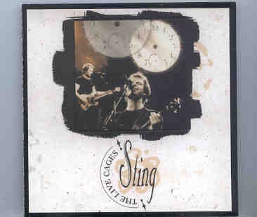 Sting / The Police – The Live Cages ( 2 CD SET ) ( Live in USA , Soul Cages Tour , 1991/2 ) front cover Sting / The Police - The Live Cages ( 2 CD SET ) ( Live in USA , Soul Cages Tour , 1991/2 ) front cover