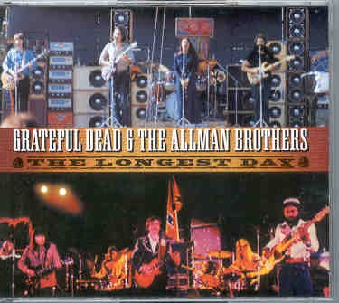 Allman Brothers Band – The Longest Days ( 6 CD SET ) ( With Grateful Dead at RFK Stadium , DC , June 10th , 1973 ) front cover Allman Brothers Band - The Longest Days ( 6 CD SET ) ( With Grateful Dead at RFK Stadium , DC , June 10th , 1973 ) front cover