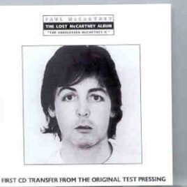Paul McCartney - The Lost McCartney Album ( VOXX ) ( The Unreleased McCartney II )  ( 2 CD set ) front cover