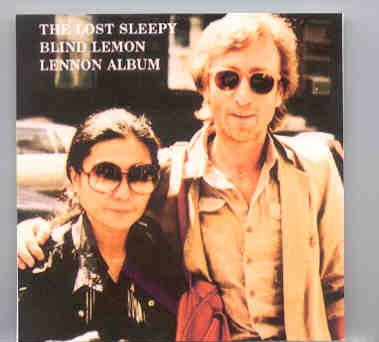 John Lennon – The Lost Sleepy Blind Lemon Lennon Album front cover John Lennon - The Lost Sleepy Blind Lemon Lennon Album front cover
