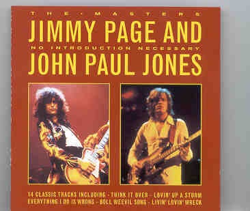 Led Zeppelin – The Masters ( Jimmy Page & John Paul Jones Compilation ) front cover Led Zeppelin - The Masters ( Jimmy Page & John Paul Jones Compilation ) front cover