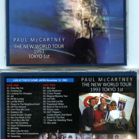 Paul McCartney – The New World Tour 1993 – Tokyo (2 CD) Misterclaudel