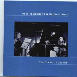 The Who - The Oceanic Concerts ( Pete Townshend & Raphael Rudd 1979 / 1980 ) front cover