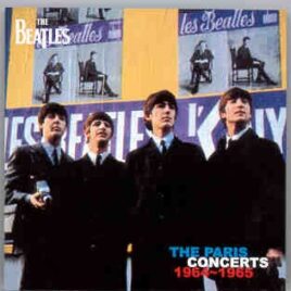 The Beatles - The Paris Concerts  ( 2 CD set ) front cover