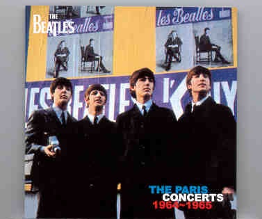 The Beatles – The Paris Concerts ( 2 CD set ) front cover The Beatles - The Paris Concerts ( 2 CD set ) front cover