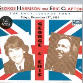 George Harrison - The Rock Legends Tour ( W/ Eric Clapton ) ( 2 CD set ) front cover