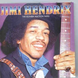 Jimi Hendrix - The Sotheby Auction Tapes ( Midnight Beat ) front cover