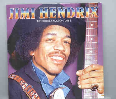 Jimi Hendrix – The Sotheby Auction Tapes ( Midnight Beat ) front cover Jimi Hendrix - The Sotheby Auction Tapes ( Midnight Beat ) front cover