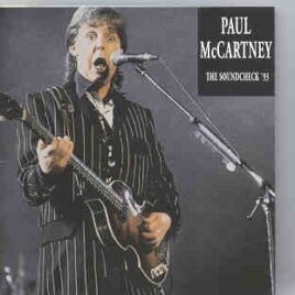 Paul McCartney - The Soundcheck 1993 front cover